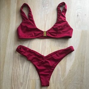 Beautiful red Sommer Swim bikini